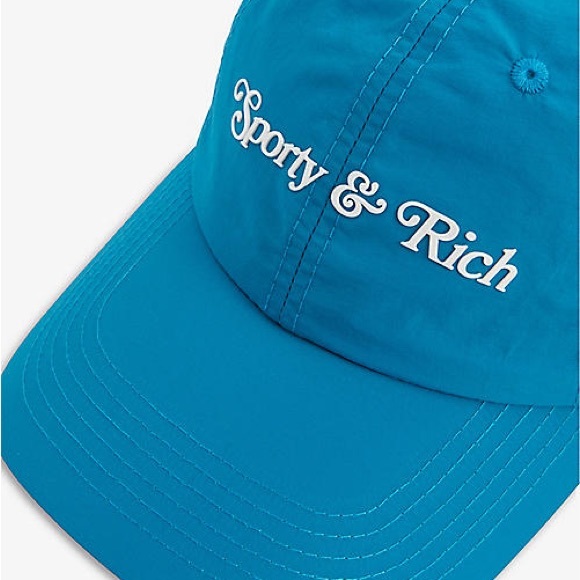 Sporty and Rich teal baseball hat - Picture 2 of 3
